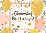 December birthdays