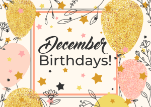 December birthdays